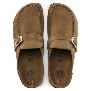 NWOT birkenstock buckly suede leather sz40
